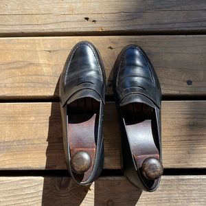 Black Brooks Brothers Loafers 8.5